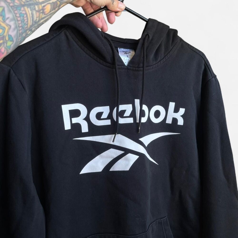 Reebok Men's Black Hoodie